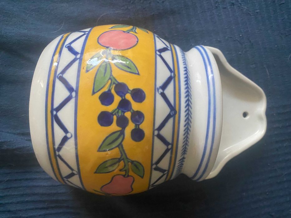 saleiro pintado à mão