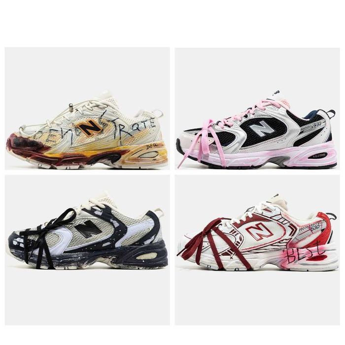 Кроссовки New Balance 530 Custom кросівки нью беланс 530 кастом NB нб