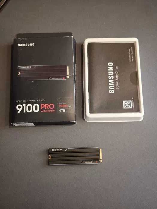 Samsung SSD 9100 PRO with Heatsink 4TB ГАРАНТІЯ 5 років