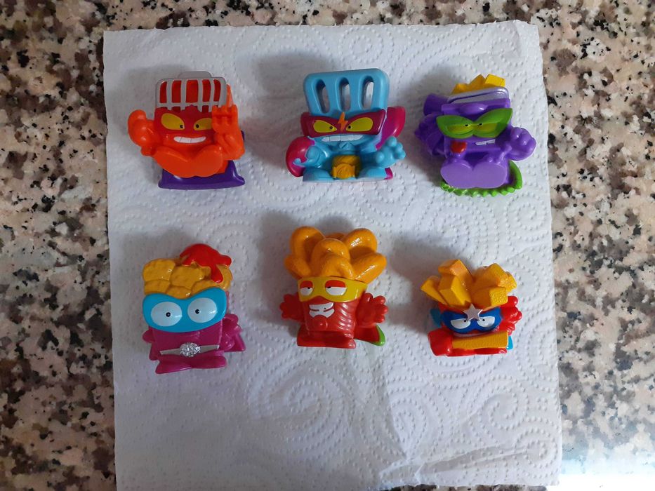 Coleção Figuras Burguer King - Superzings