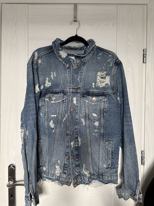 Kurtka jeansowa Zara hm reserved calvin