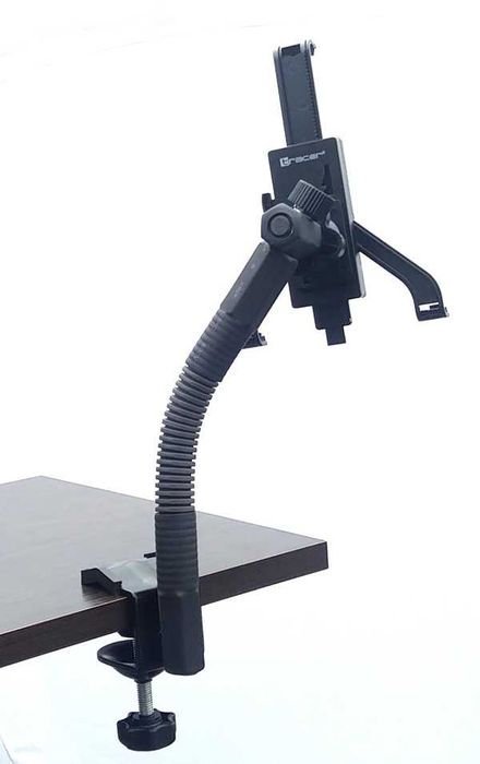 Uchwyt 2×360 na tablet 7″ 10,1″ z giętkim ramieniem 140cm Udźwig 1.5kg