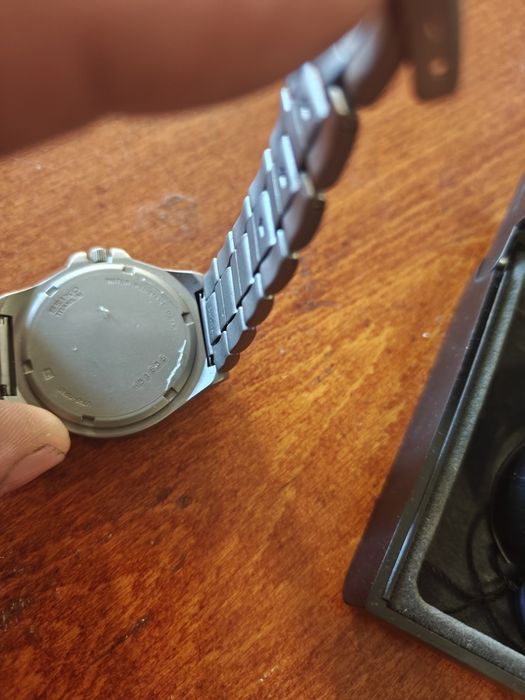 Часы премиум класса Seiko titanium 100м.