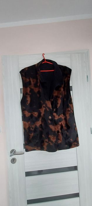 Kamizelka bezrękawnik unisex łaciata granatowa  xxl 4xl