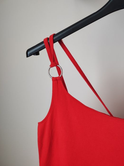 Sukienka czerwona S 36 FB Sister lato