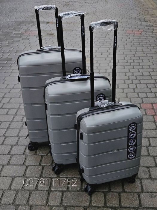 100% polypropylene WINGS HWF01 Польща валізи чемоданы ручна поклажа
