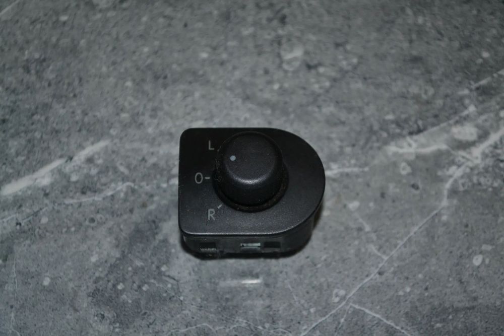 VW GOLF IV BORA PASSAT B5 SEAT TOLEDO II LEON I PRZEŁĄCZNIK REGULACJA LUSTEREK ORYGINAŁ 1J1959565D