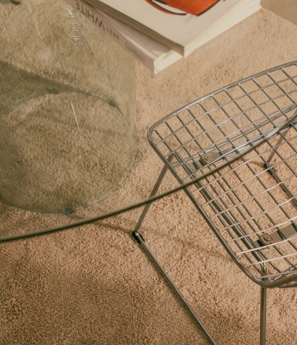 Conjunto 6 cadeiras de jantar cromado BERTOIA