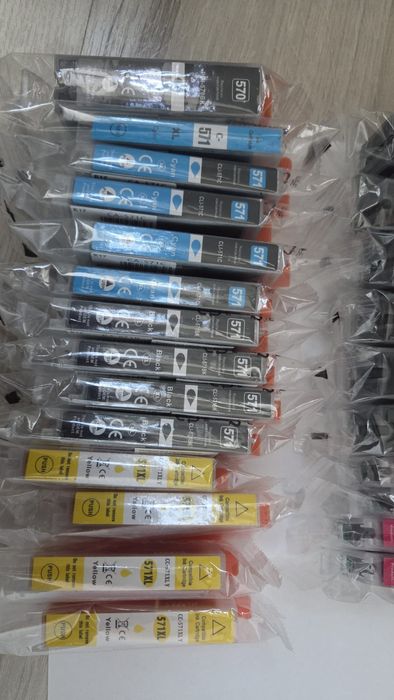 Tusze zamienniki do HP 570/571