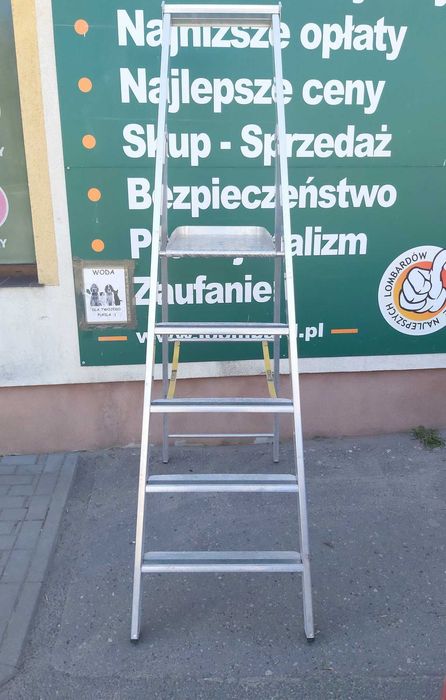 Drabina Aluminiowa ZARGES MEISTERTRITT S 5 Stopni