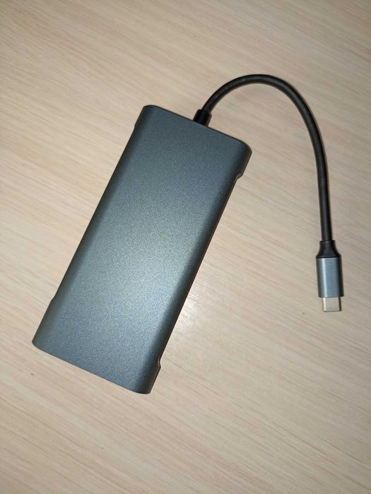 Адаптер USB хаб 11 в 1 (Type-C)