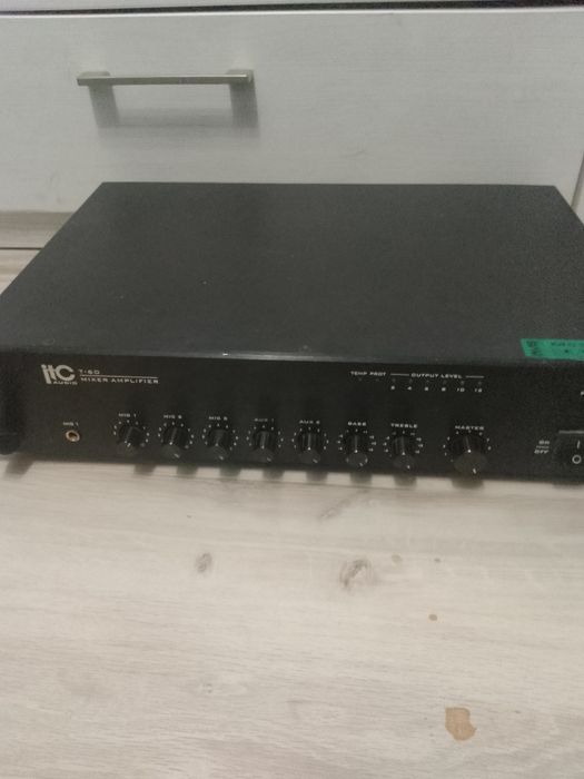 Tonsil active 200+mixer amplifer t-60+3 głośniki dexon 80w