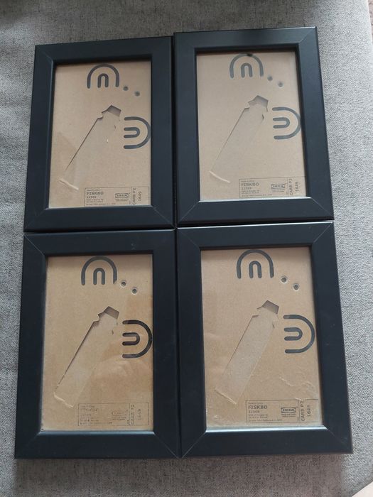 Ramka czarna na zdjecia fiskbo 13x18