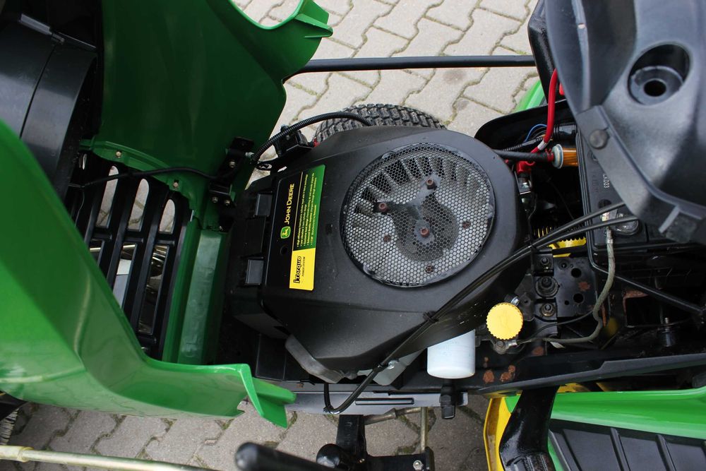 John deere X300R x 300 r Kawasaki V2 Zamiatarka  TRAKTOREK Kosiarka