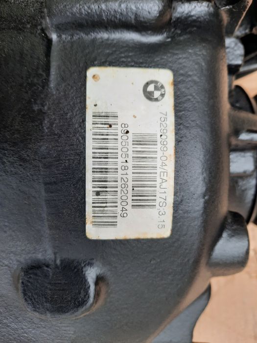 Bmw e90 e87 2.0D  dyfer 3,15