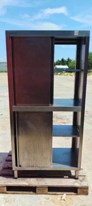 Szafa gastronomiczna ze stali nierdzewnej EDESA 88x50x180 cm | Stan BDB