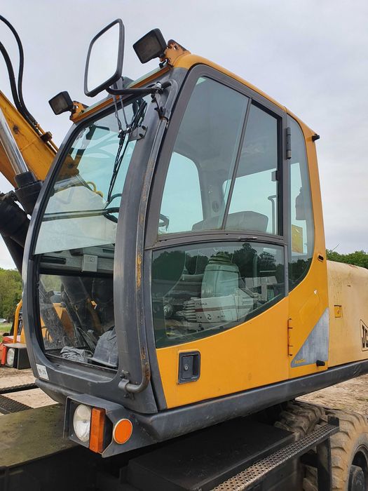 koparka jcb js 130 , 145 , 160 w drzwi kabiny kompletne