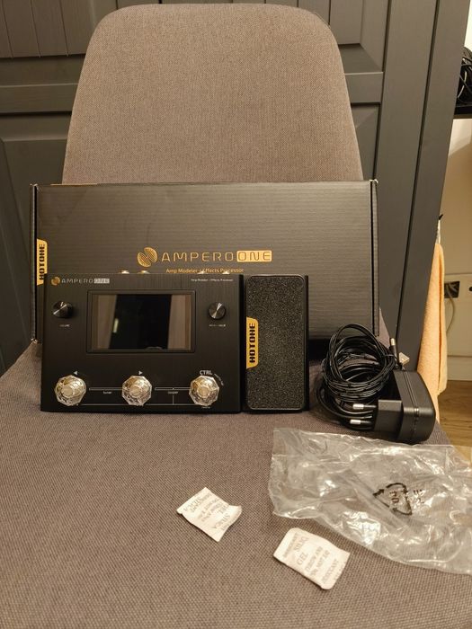 Multiefekt / Procesor gitarowy Hotone Ampero One MP-80 jak nowy, NA GWARANCJI