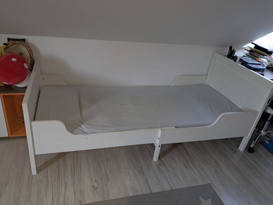 Łóżko IKEA Sundvik  rozsuwana rama-reulowana