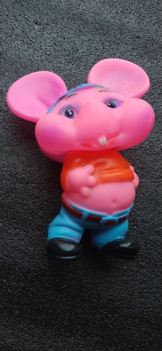 Topo Gigio em borracha