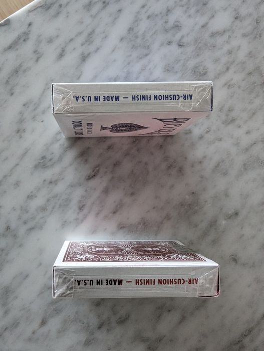 Cartas Bicycle Metal luxe 1a Edição Seladas