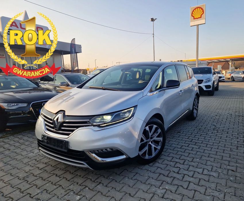 Renault Espace 7os*Masaże*Czuj.MartwPola*Szyberdach*Czujniki 360*Gwarancja !