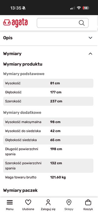 Narożnik z funkcją spania,gratis granatowe zasłony