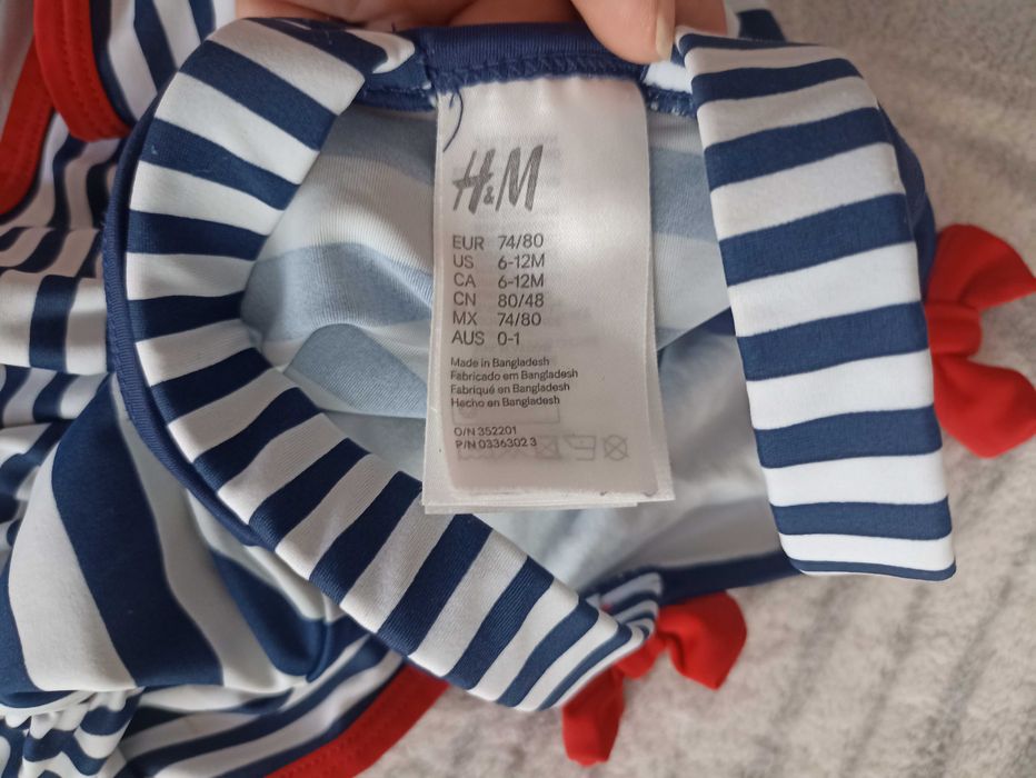 strój kąpielowy H&M 74/80