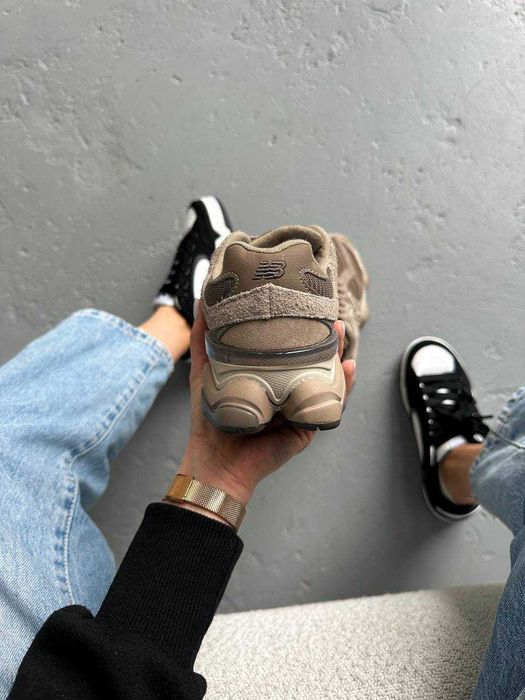 Кроссовки Женские New Balance 9060 Beige Brown/NB Кросівки НьюБеланс