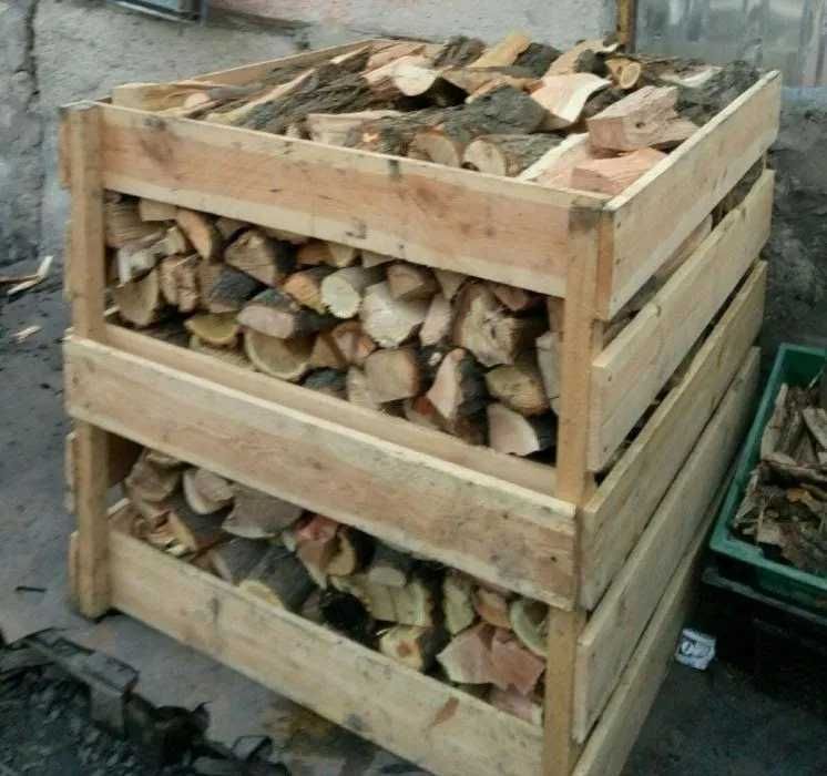 Дрова береза клен колоті колотые доставка