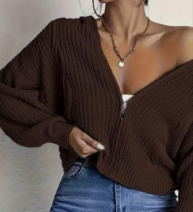 Жіночий кардиган светр на замку