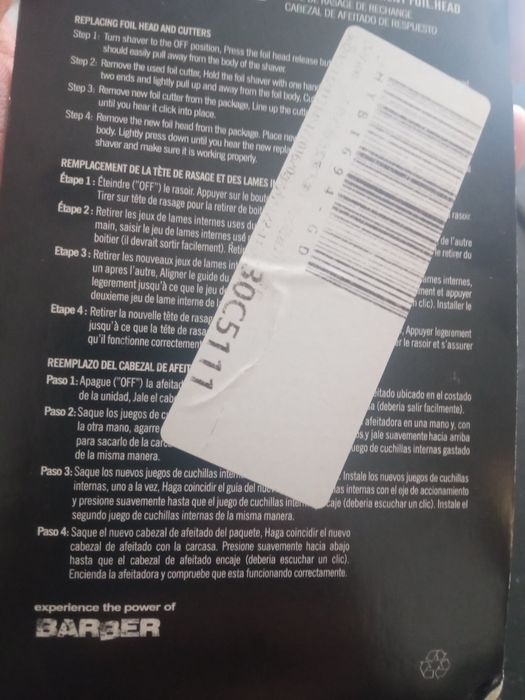 Cabeças Lâminas Shaver BaByliss PRO