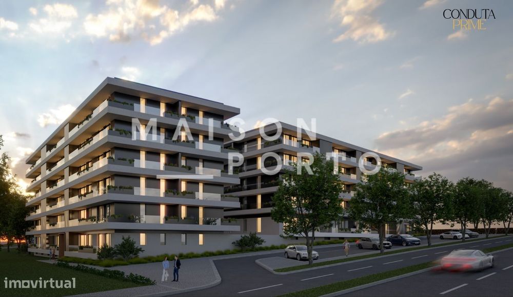 Apartamento T3 com Suite e Varanda em Condomínio Fechado em Gondomar