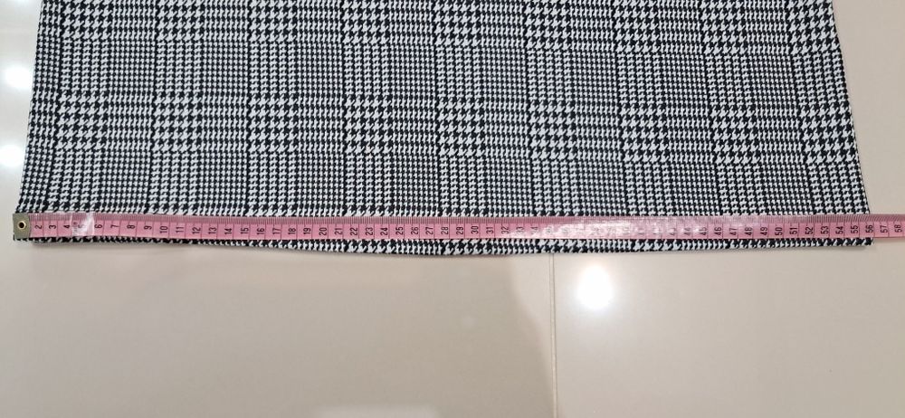 Elegancka bluzka tunika pepitka