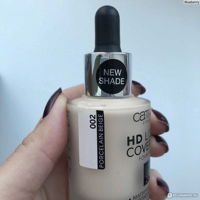 Catrice HD Liquid Coverage Foundation тональна основа
