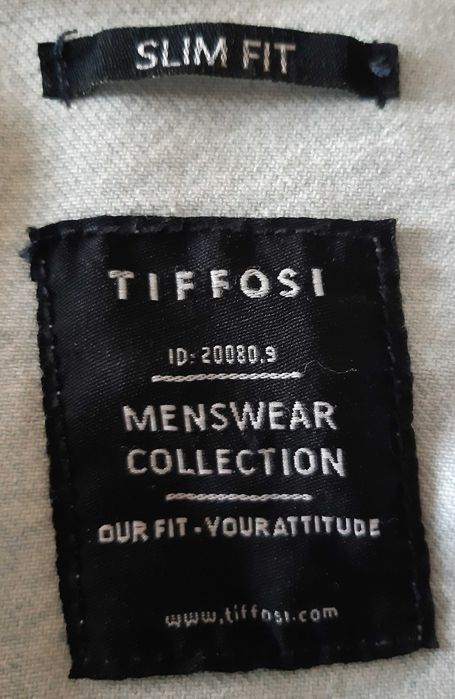 Casaco de ganga Slim Fit marca Tiffosi