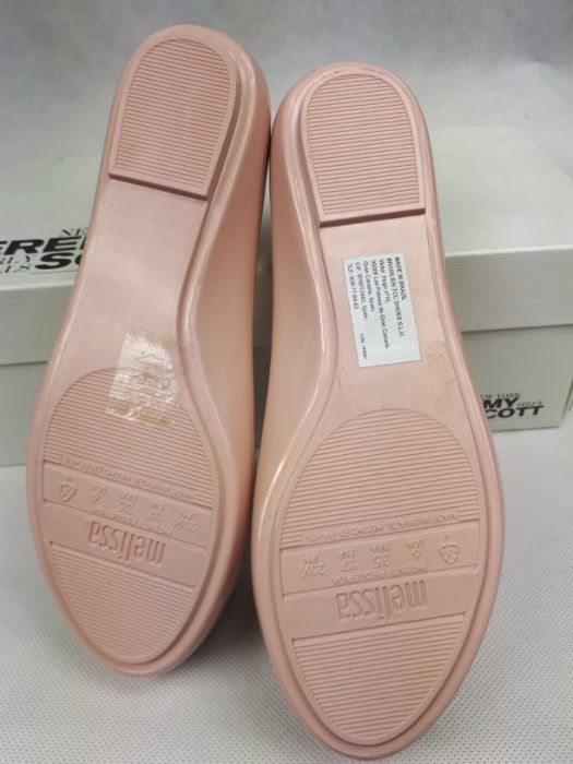 Nowe balerinki MELISSA space love jeremy sc pink black 37