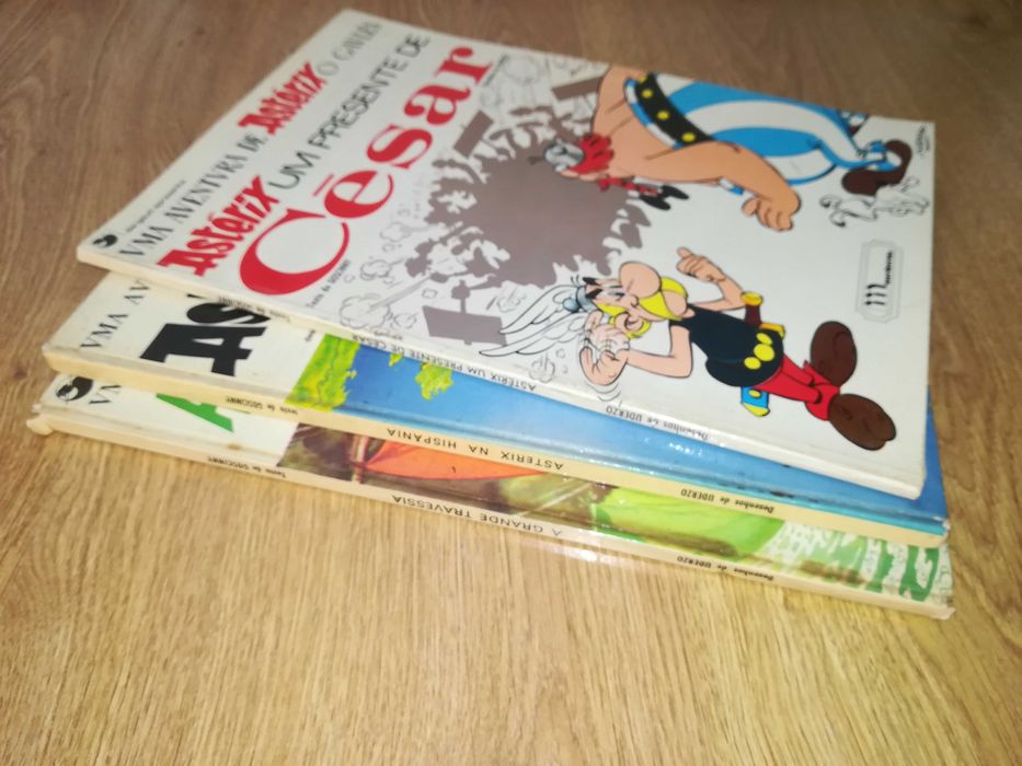 Livros do Asterix Antigos