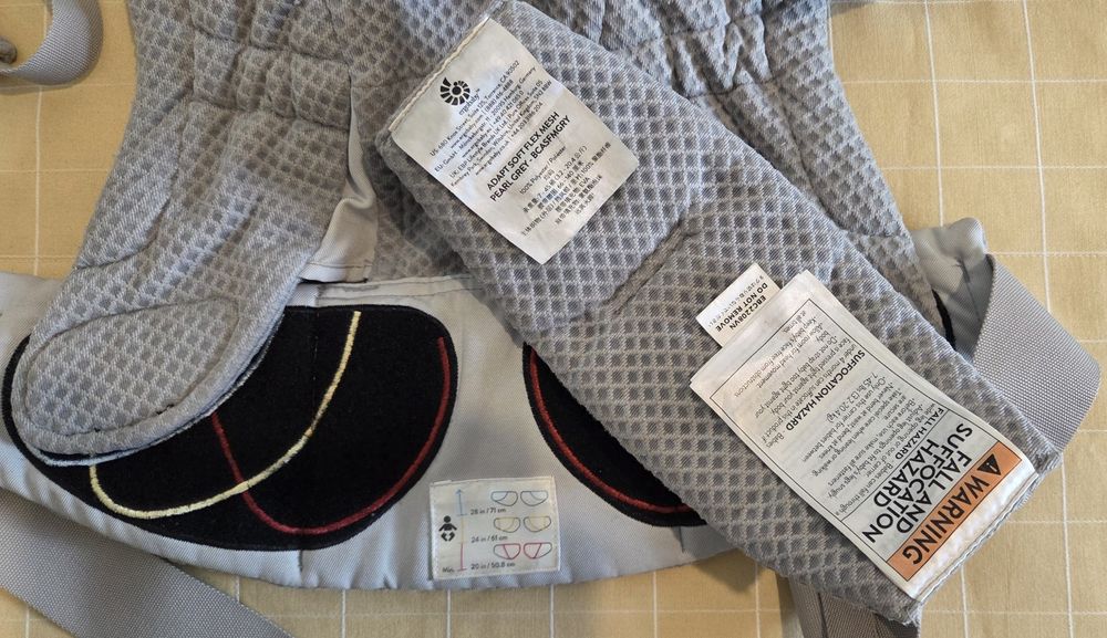 Ergobaby Adapt SoftFlex Cinza Avenidas Novas • OLX.pt