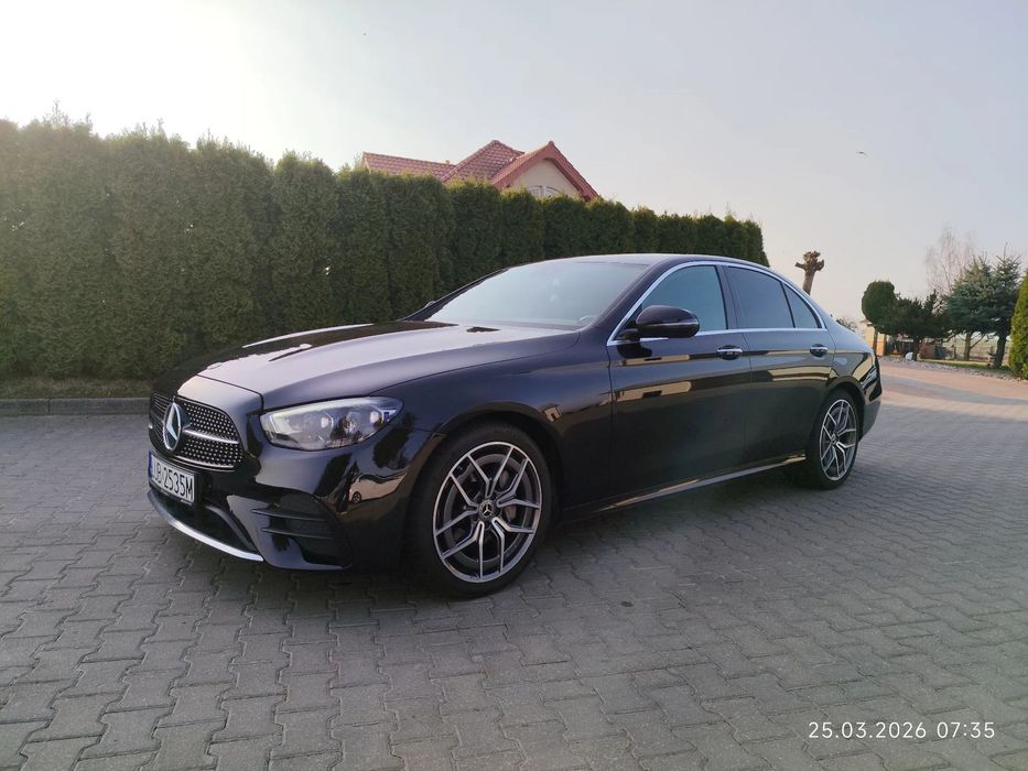 Mercedes-Benz Klasa E Mercedes-Benz E220D 4MATIC salon Polska VAT 23%