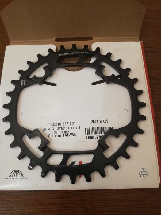 SRAM Zębatka X-SYNC STEEL 32T Steel 3.5mm 11s