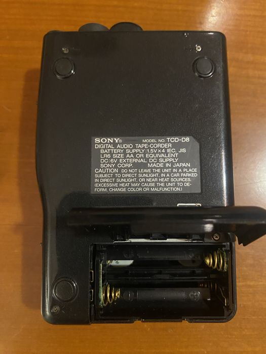 Sony TC-200 DAT gravador 90’s
