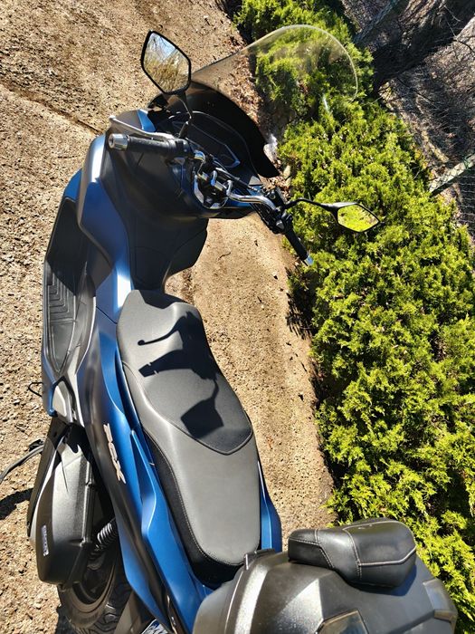 REZERWACJA Honda PCX, model 2021, szyba kufer, motorower, gotowy do jazdy