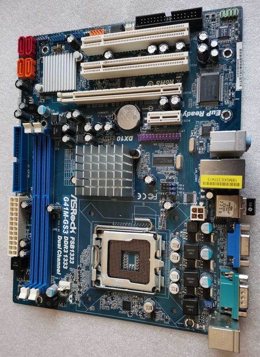 Материнская плата Asrock и Asus 775 сокет интел