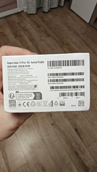 Redmi note 13 pro plus 8/256