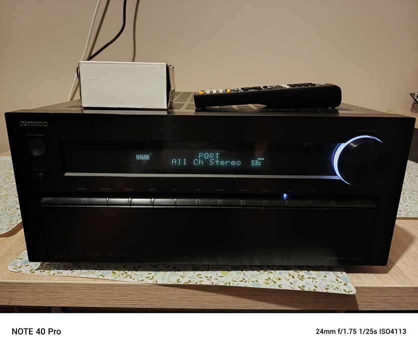 Amplituner kina domowego Onkyo tx nr 3009  system 9,2 .