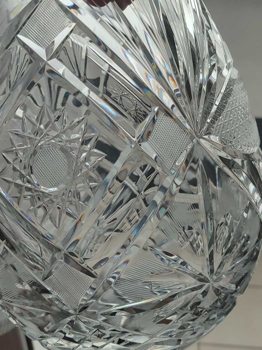 Wazon kryształ Kolekcja PRL duży 29 cm