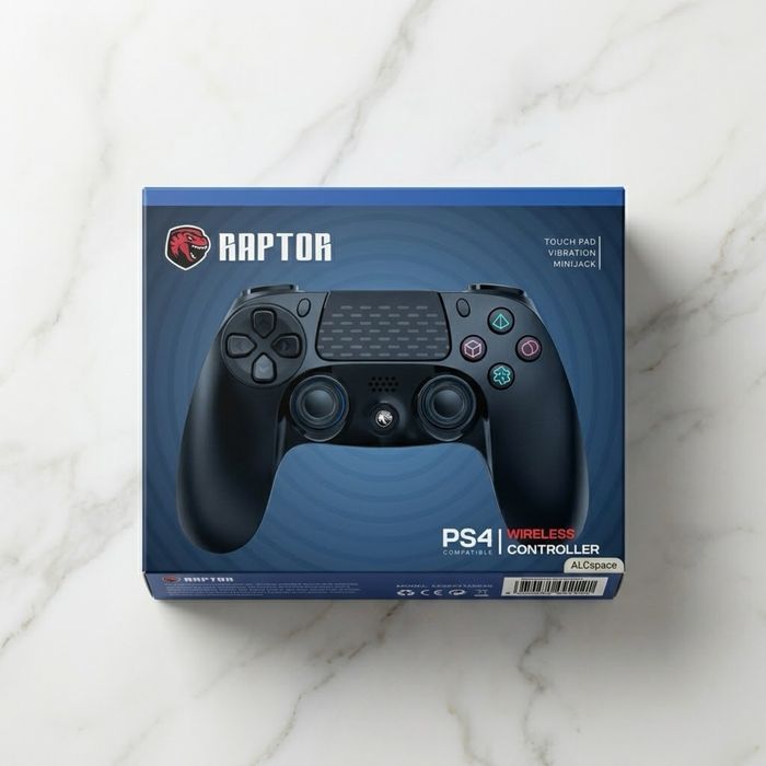 Comando Sem Fios Raptor para PS4 e PC (Novo na Caixa)
