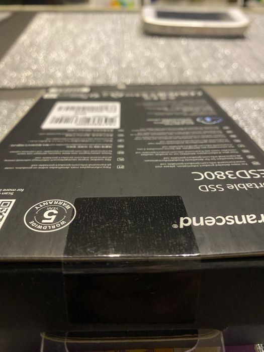 Dysk SSD 4Tb Transcend ESD380C, USB-C USB-A, szybki 2000Mb/s 5 lat gw