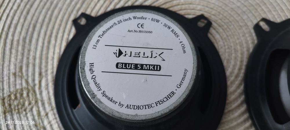 Głośniki Helix 60W 4ohm  13cm